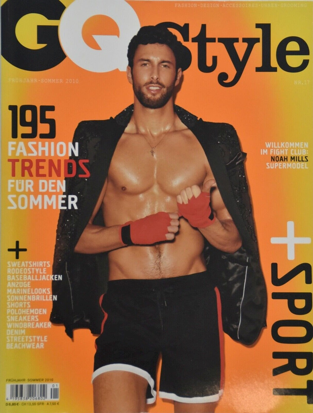 GQ Style Tijdschrift Duitsland 2010 #17 Noah Mills Originele uitgave