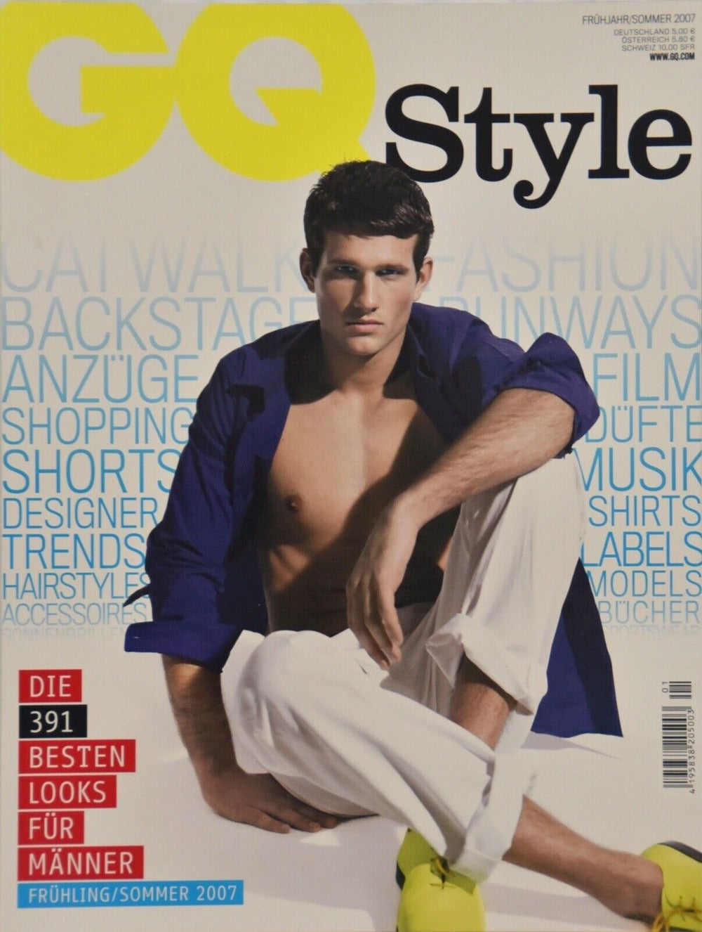 GQ Style Magazin Deutschland 2008 Frühjahr