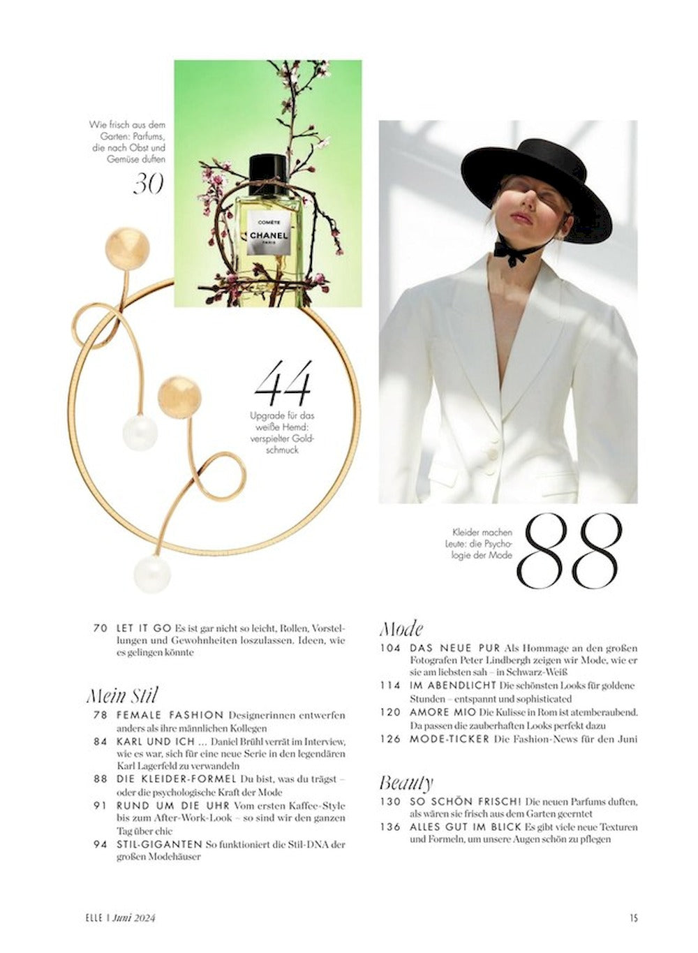 Elle Magazin Deutschland 2024-06 Josephine Le Tutour