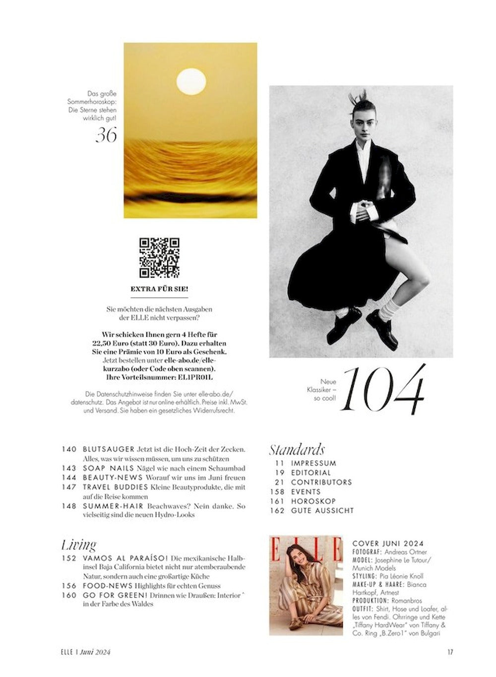 Elle Magazin Deutschland 2024-06 Josephine Le Tutour