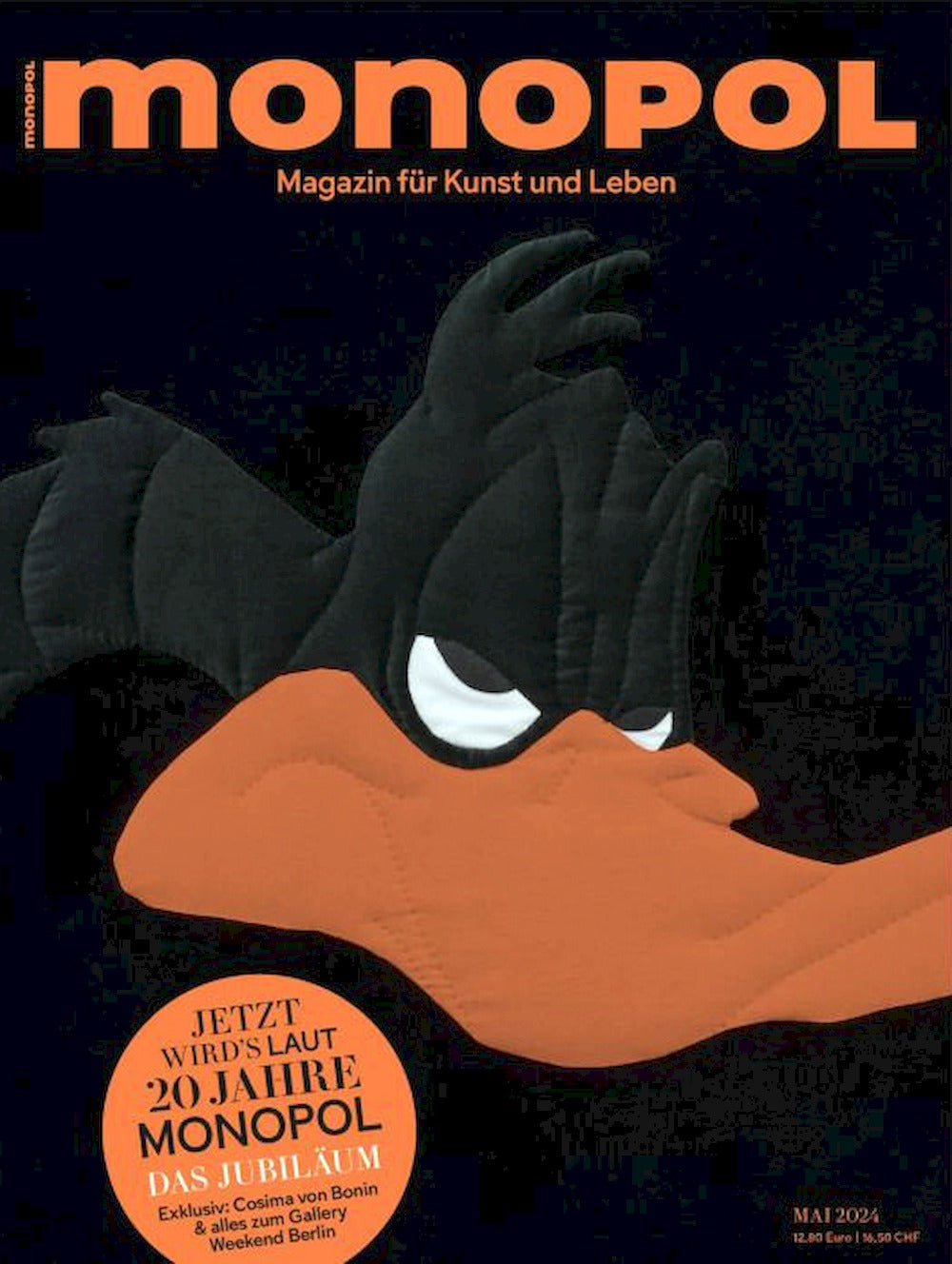 Monopol Magazine Allemagne 2024-05 Daffy Duck Édition originale