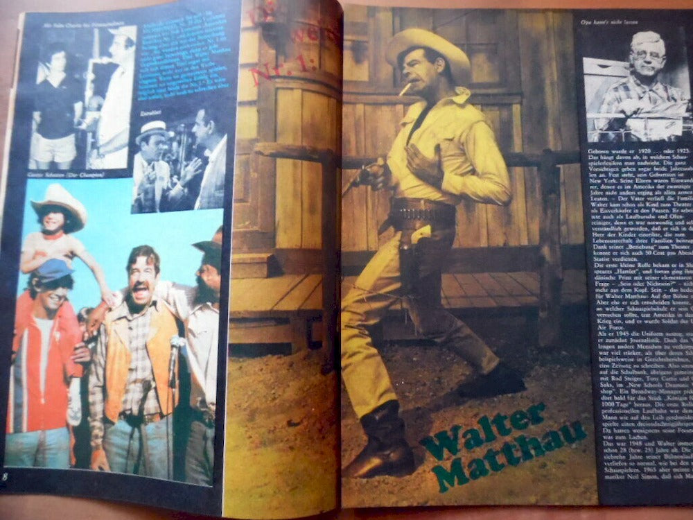 Filmspiegel Magazin Deutschland 1980-06 Madeleine Lierck Romy Schneider W. Matthau Willy Fritsch