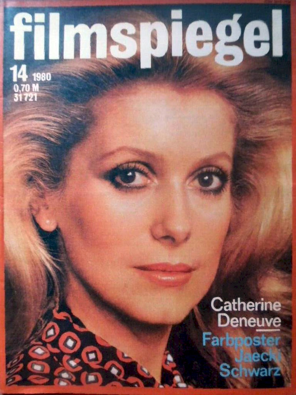 Filmspiegel Magazin Deutschland 1980-14 Catherine Deneuve