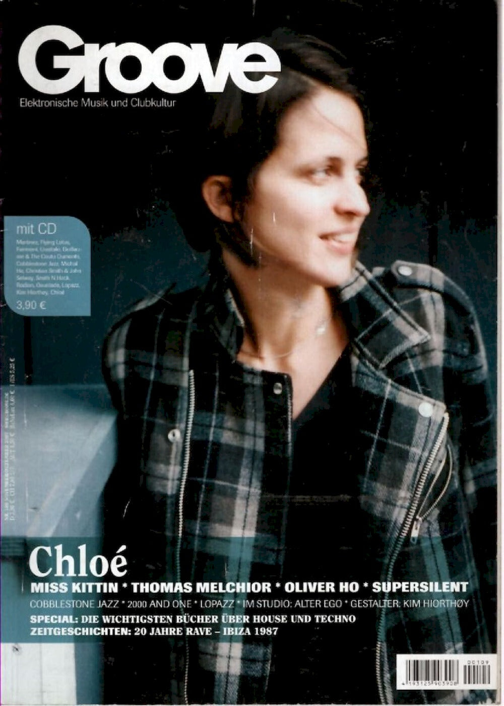 Groove Tijdschrift Duitsland 2007 #109 Chloe Miss Kittin Thomas Melchior Supersilent Originele uitgave