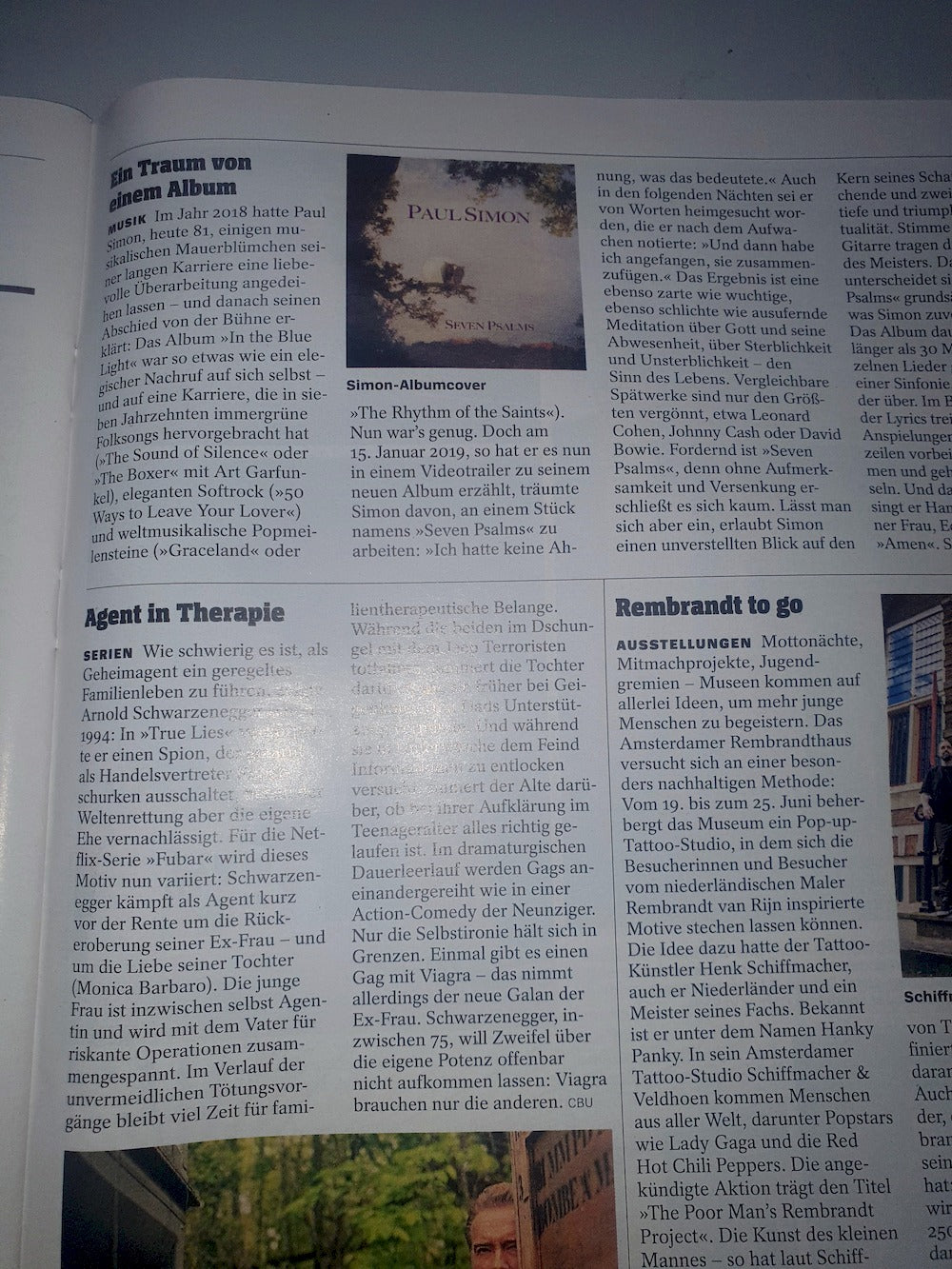 Der Spiegel Lehti Saksa 2023-22 Peter Fox Paul Simon