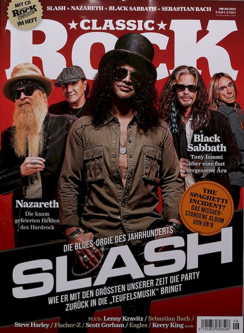 Classic Rock Magazin Deutschland 2024-06 Slash Nazareth Black Sabbath Scot Gorham #130