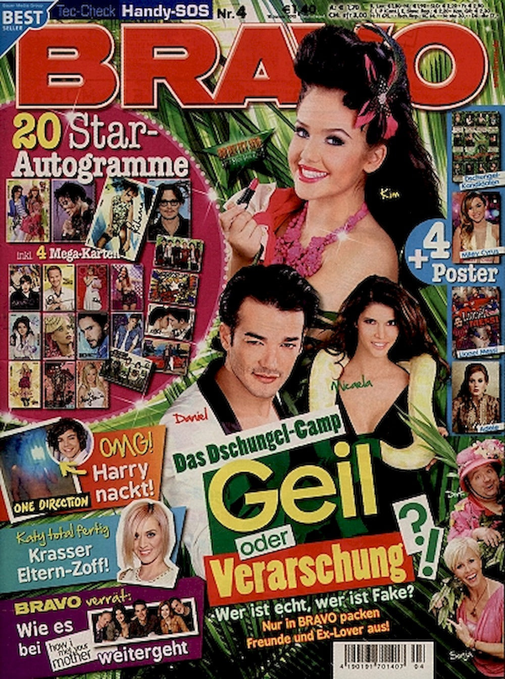 Bravo Magazin Deutschland 2012-04 Dschungel Camp