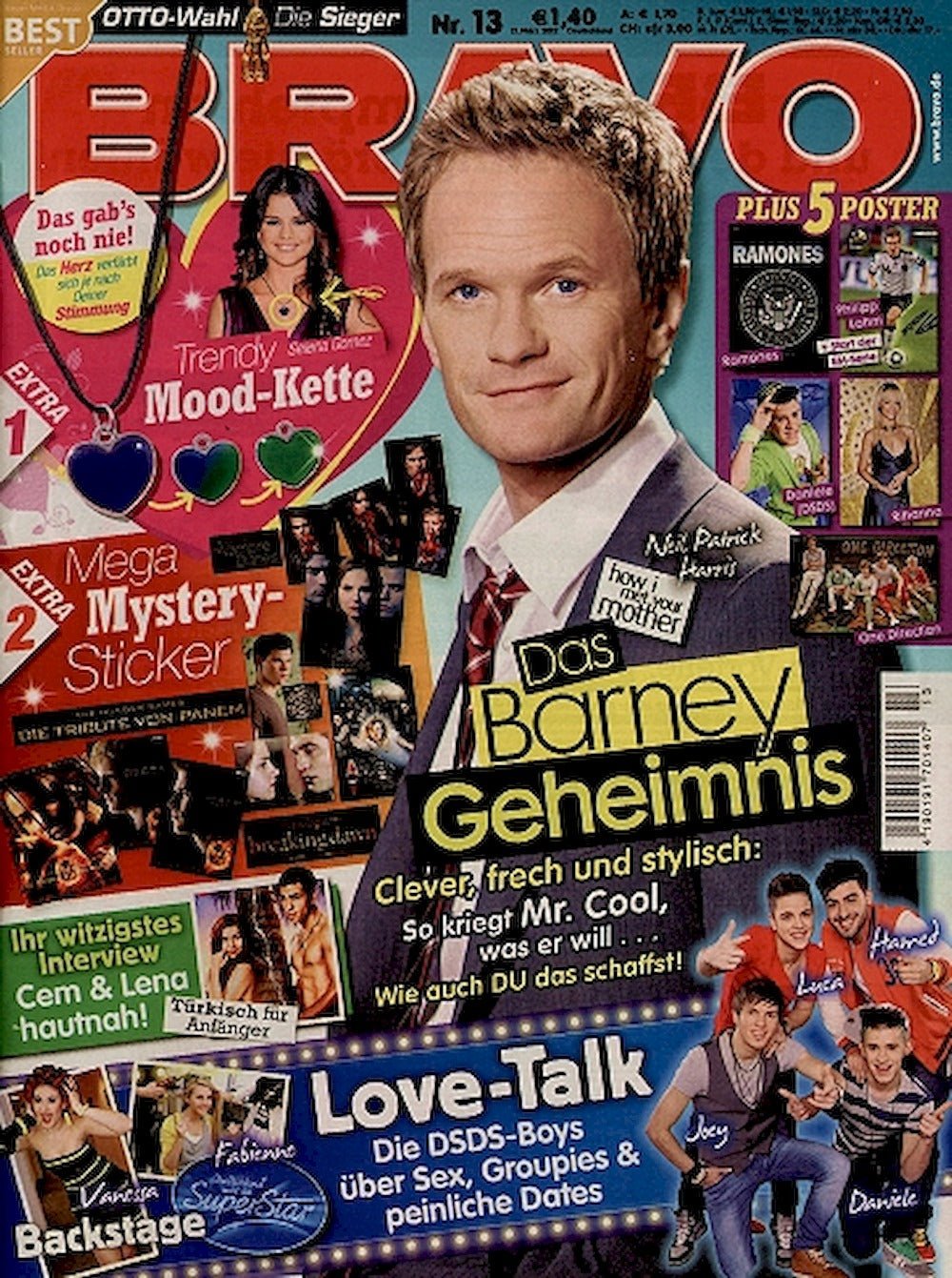 Bravo Magazin Deutschland 2012-13 Neil Patrick Harris
