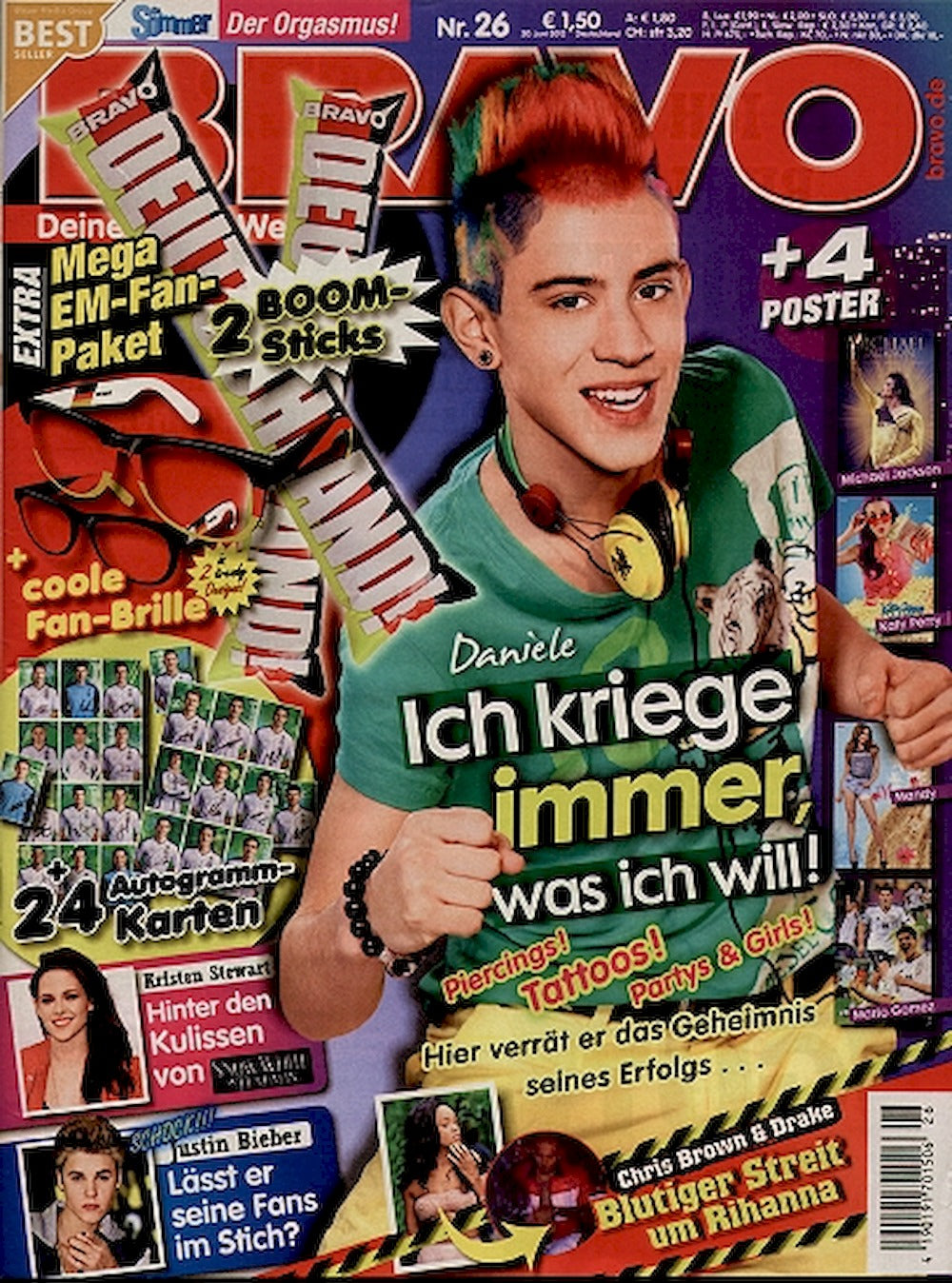 Bravo Magazin Deutschland 2012-26 Daniele Negroni