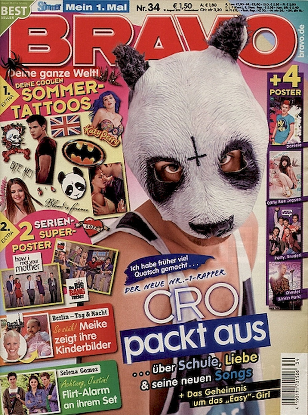 Bravo Revista Alemanha 2012-34 – Cro Selena Gomez – Edição original