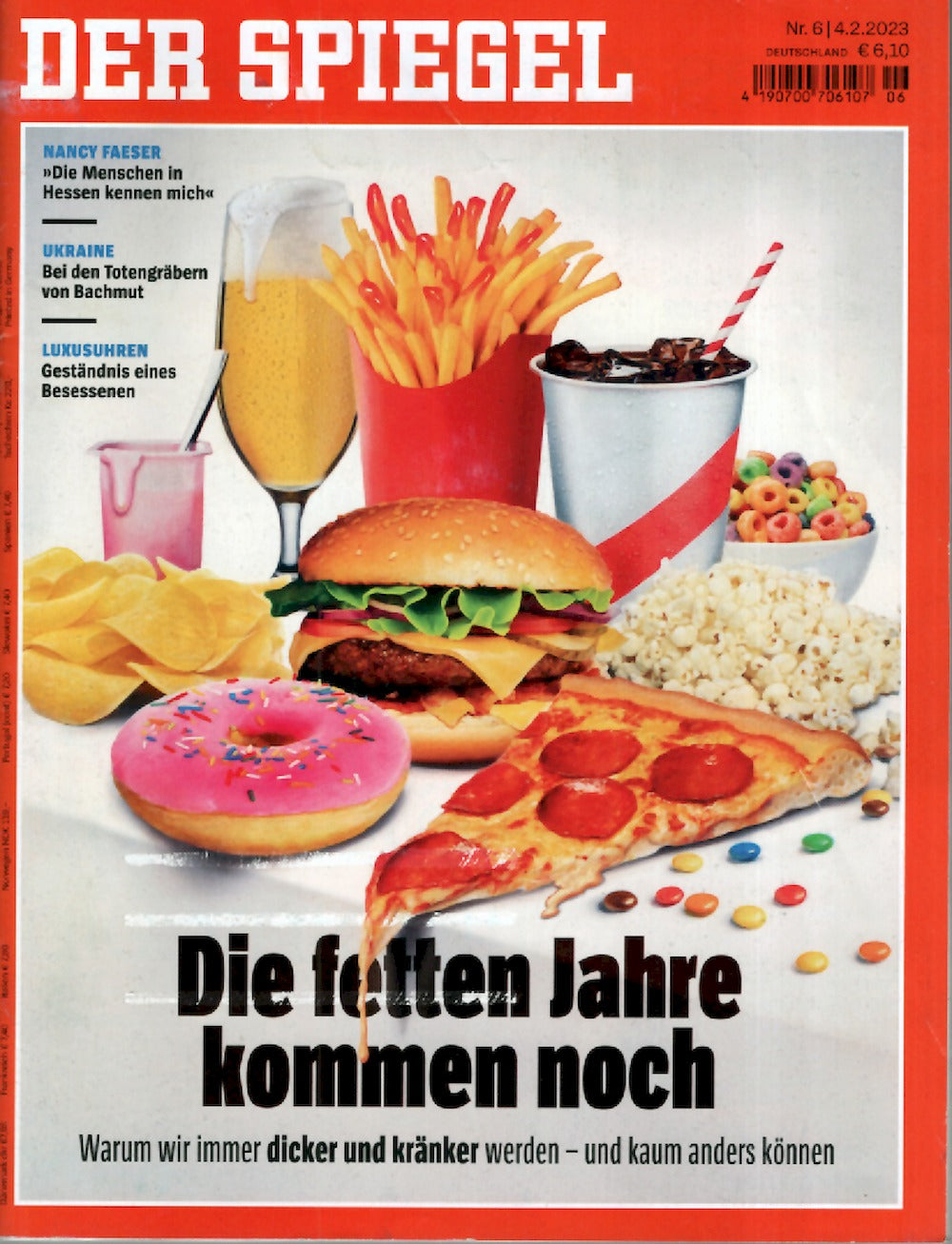 Der Spiegel Magasin Tyskland 2023-06 Annie Ernaux Johanna Summer