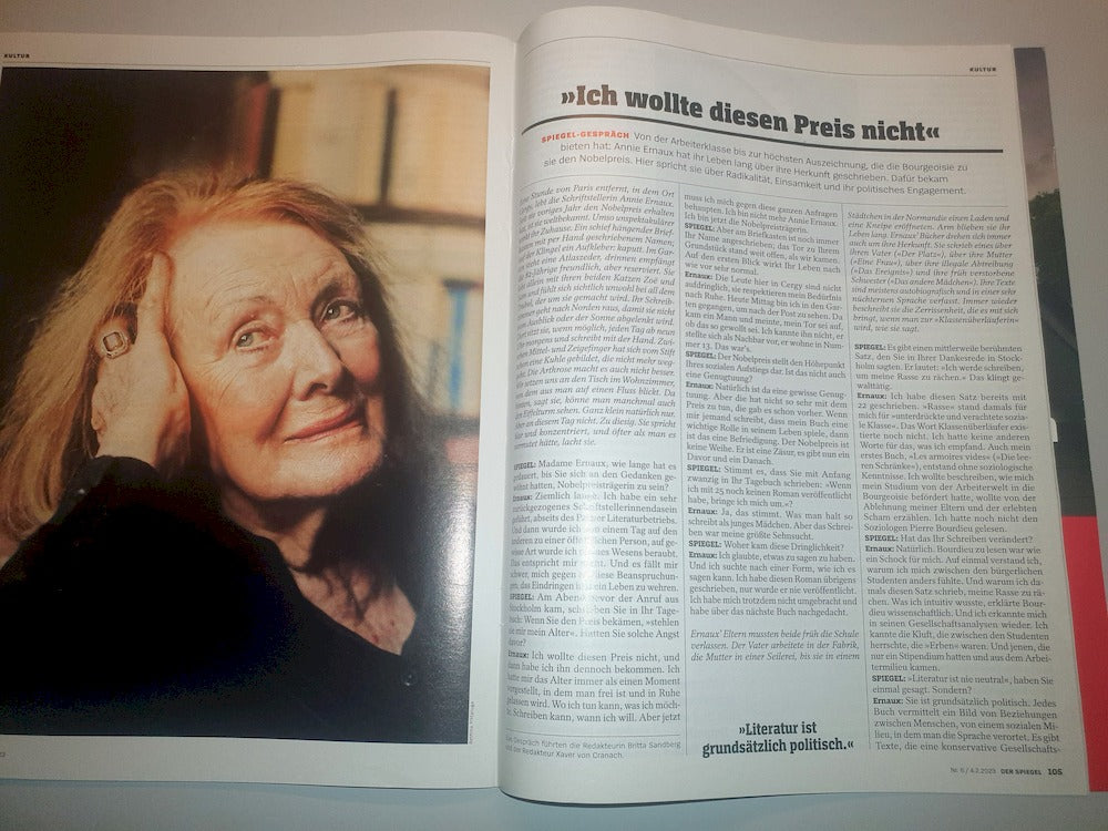 Der Spiegel Magasin Tyskland 2023-06 Annie Ernaux Johanna Summer