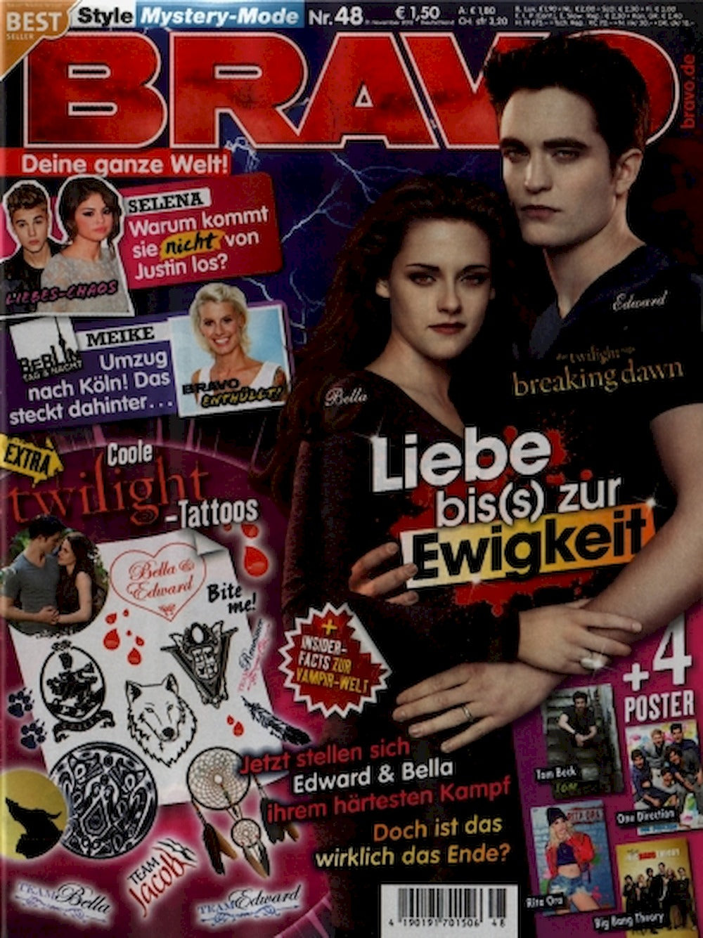 Bravo Magasin Tyskland 2012-48 Kristen Stewart Robert Pattinson