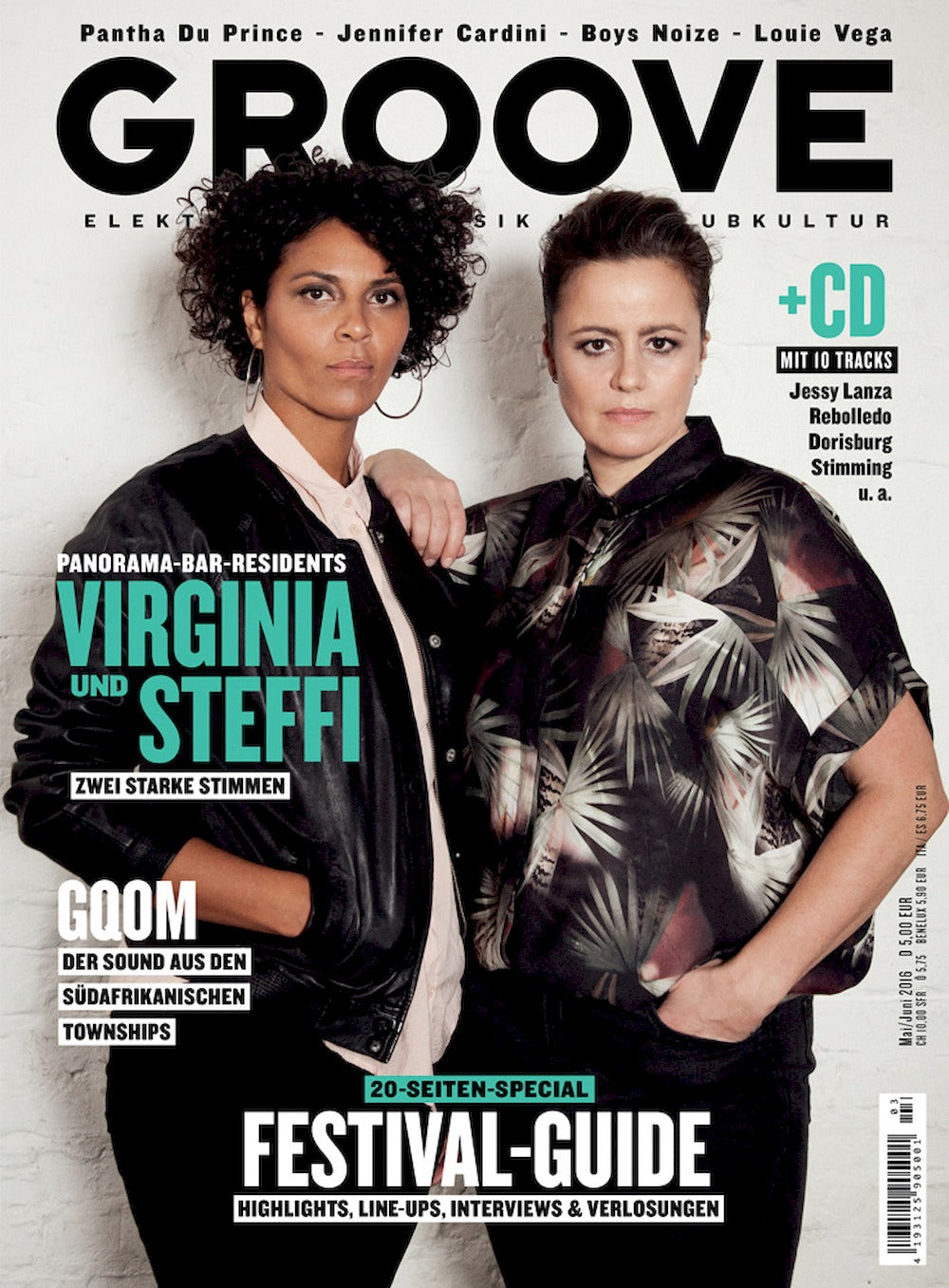 Groove Magazine Allemagne 2016 #160 Steffi X Virginia Édition originale