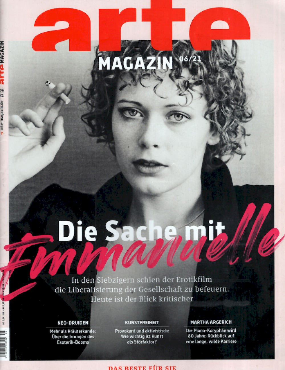 Arte Magazin Deutschland 2021-06 Sylvia Kristel Emmanuelle