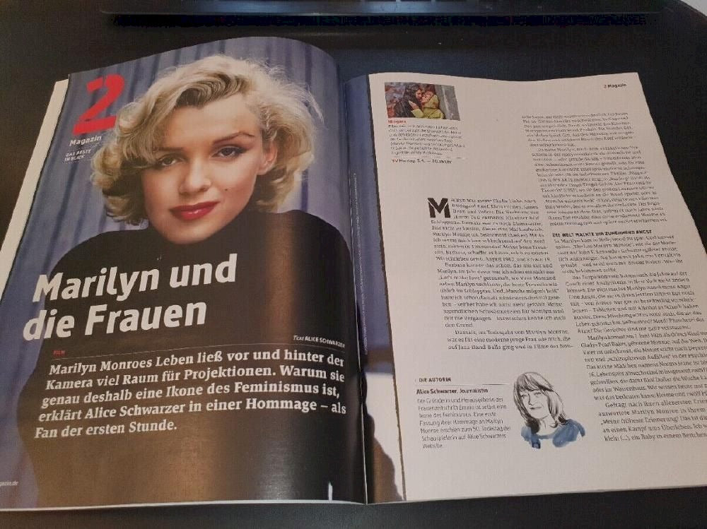 Arte Magasin Tyskland 2021-04 Marilyn Monroe