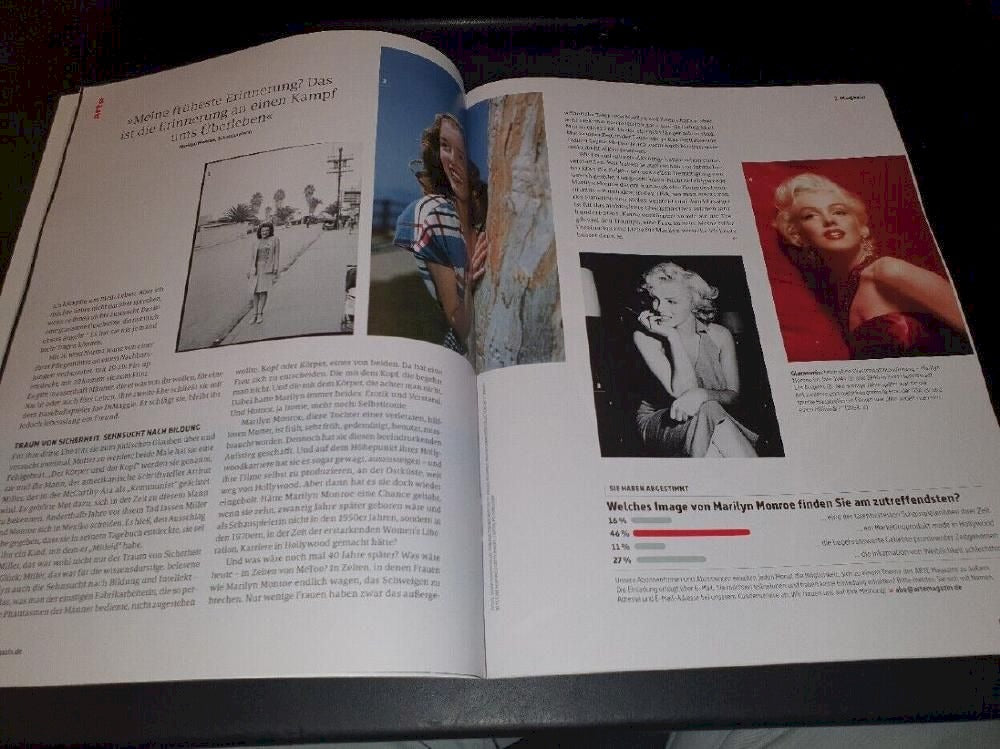Arte Magasin Tyskland 2021-04 Marilyn Monroe