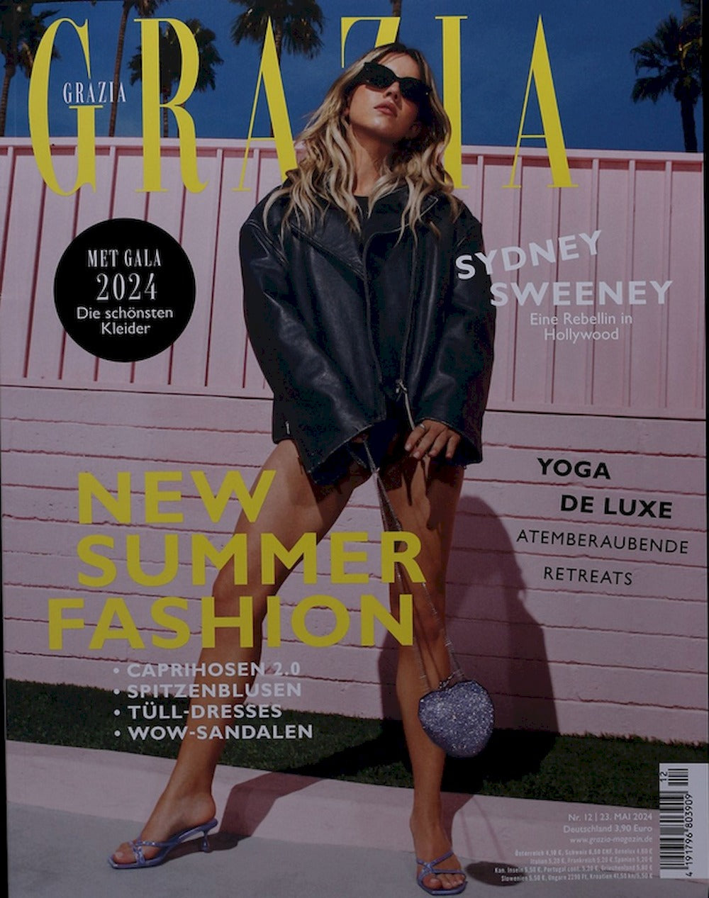 Grazia Magazin Deutschland 2024-12 Sydney Sweeney