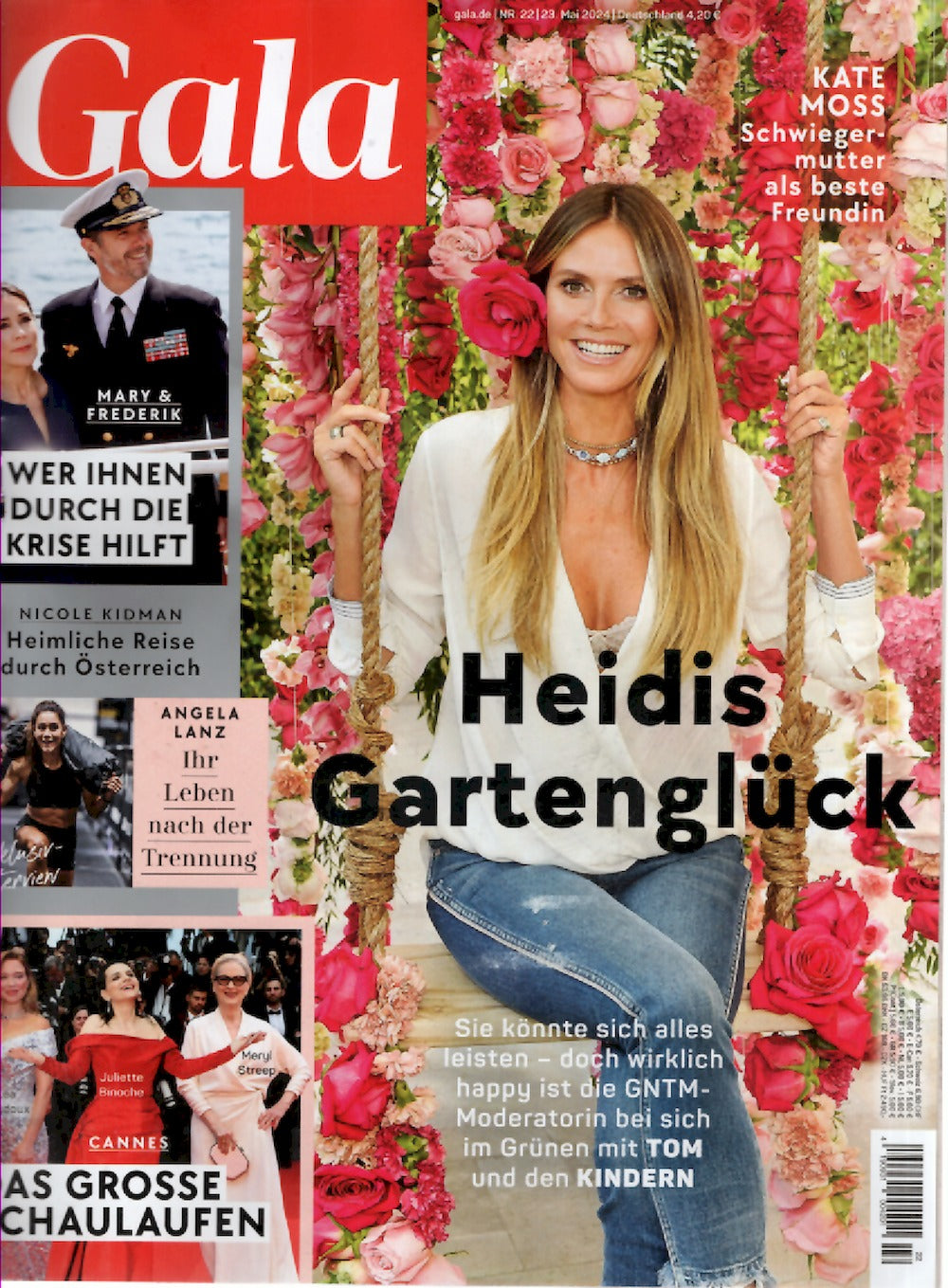 Gala Magazin Deutschland 2024-22 Heidi Klum Kate Moss Meryl Streep Juliette Binoche