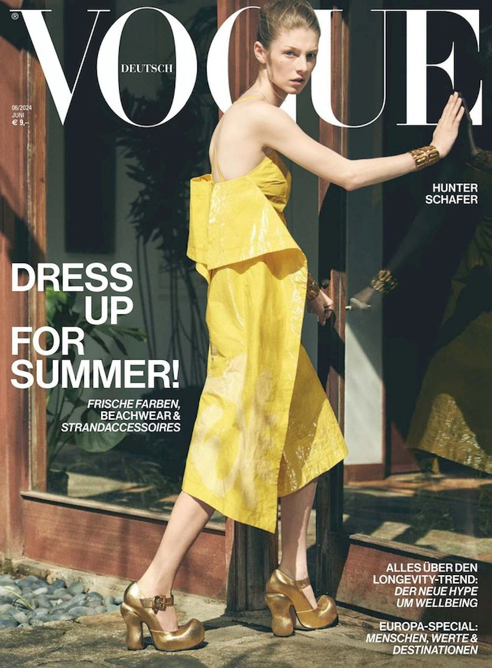 Vogue Lehti Saksa 2024-06 Hunter Schafer