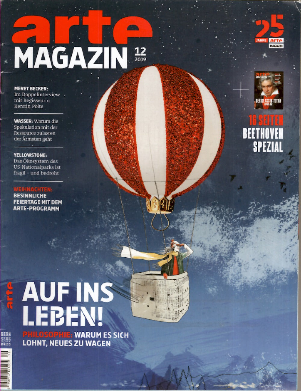 Arte Magazin Deutschland 2019-12 Ludwig Van Beethoven Meret Becker