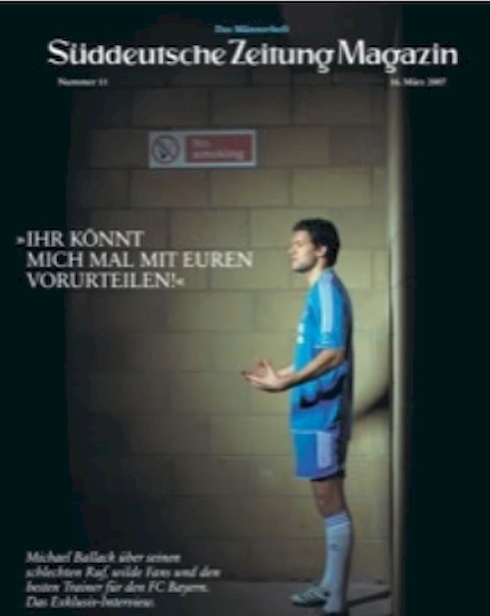 Süddeutsche Zeitung Magazin Deutschland 2007-11 Michael Ballack Jessica Schwarz
