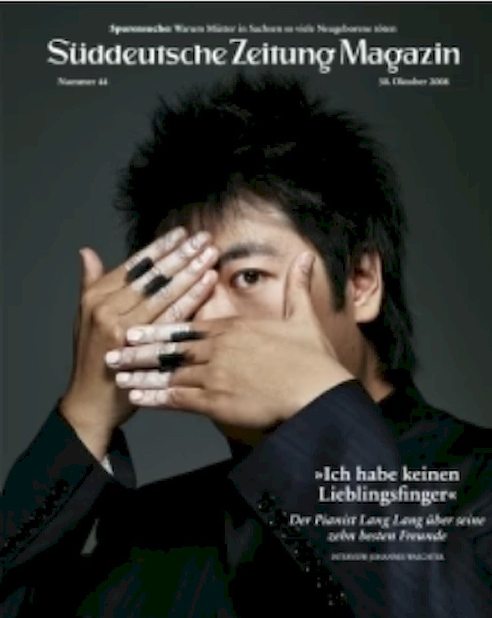 Süddeutsche Zeitung Lehti Saksa 2008-44 Lang Lang McCain Obama Alkuperäinen painos