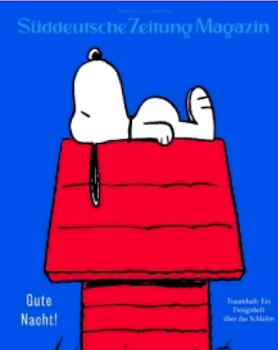 Süddeutsche Zeitung Magazin Deutschland 2014-15 Snoopy Peanuts