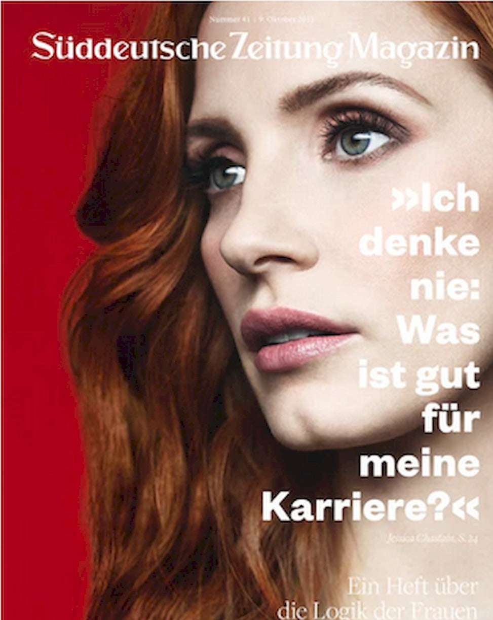 Süddeutsche Zeitung Magazin Deutschland 2015-41 Jessica Chastain