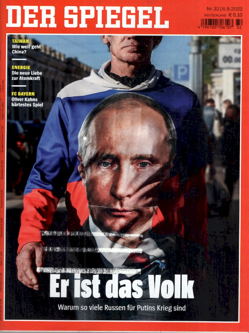 Der Spiegel Magazin Deutschland 2022-32 Putin War Election