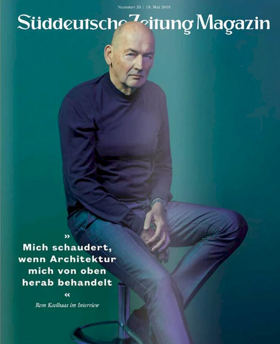 Süddeutsche Zeitung Magazin Deutschland 2018-20 Rem Koolhaas