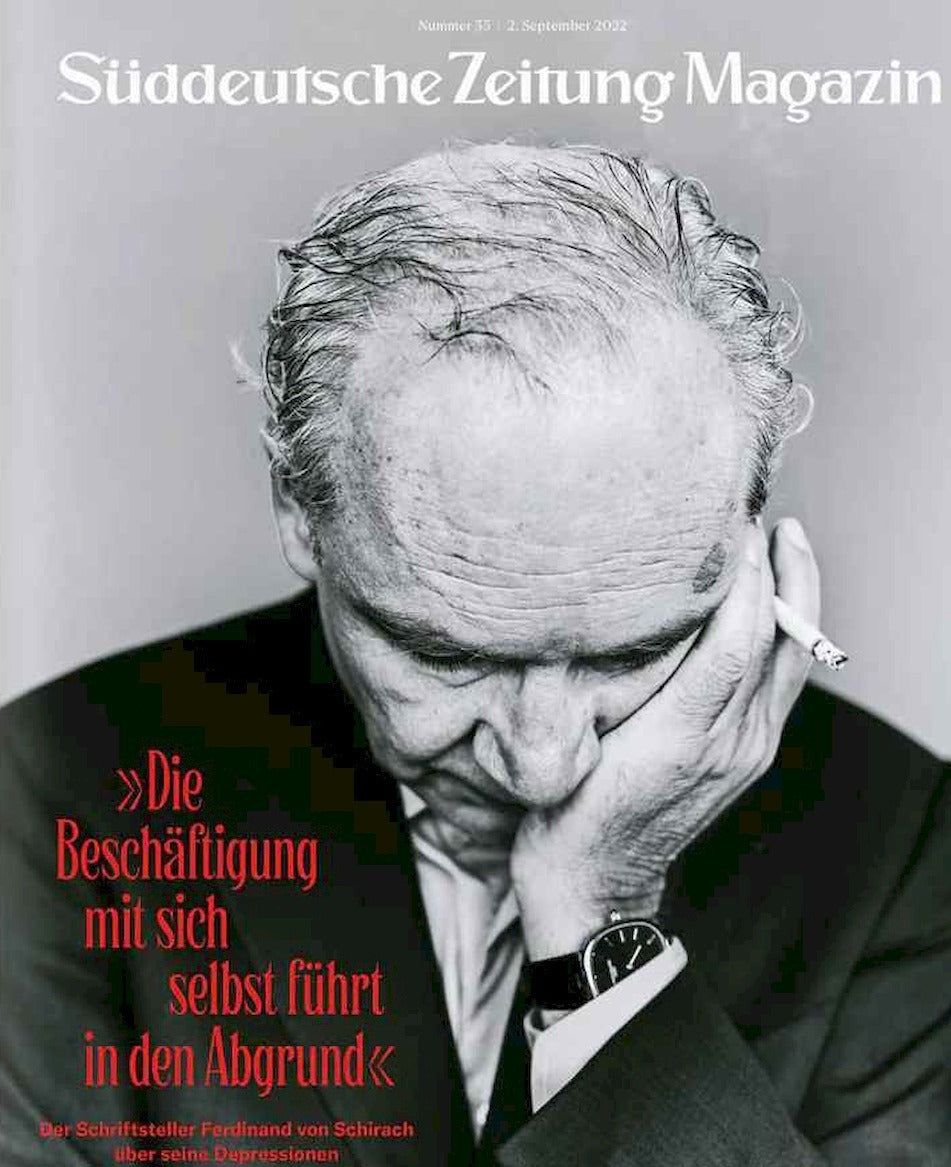 Süddeutsche Zeitung Magazin Deutschland 2022-35 Ferdinand Von Schirach