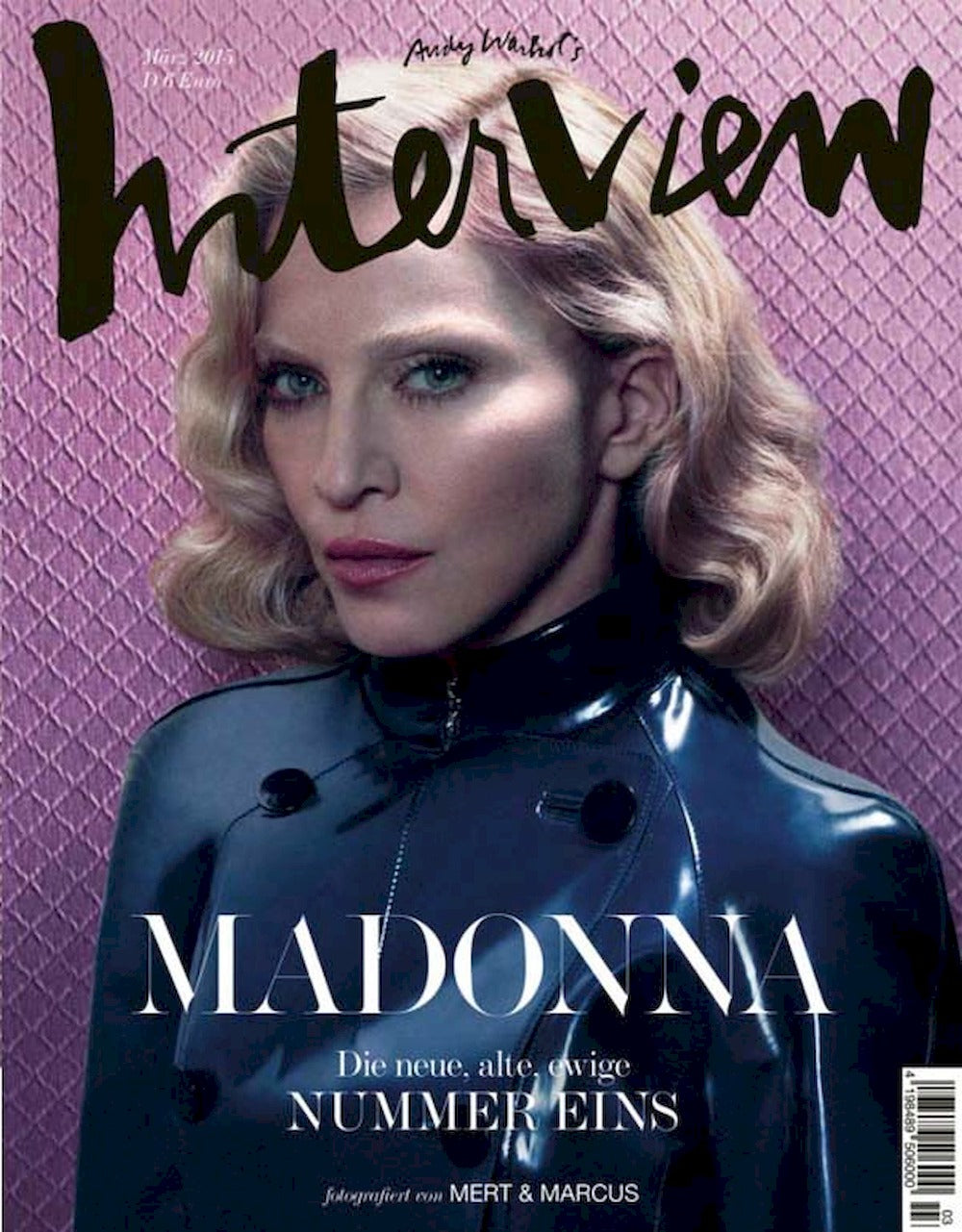 Interview Magazin Deutschland 2015-03 Madonna Cover #2