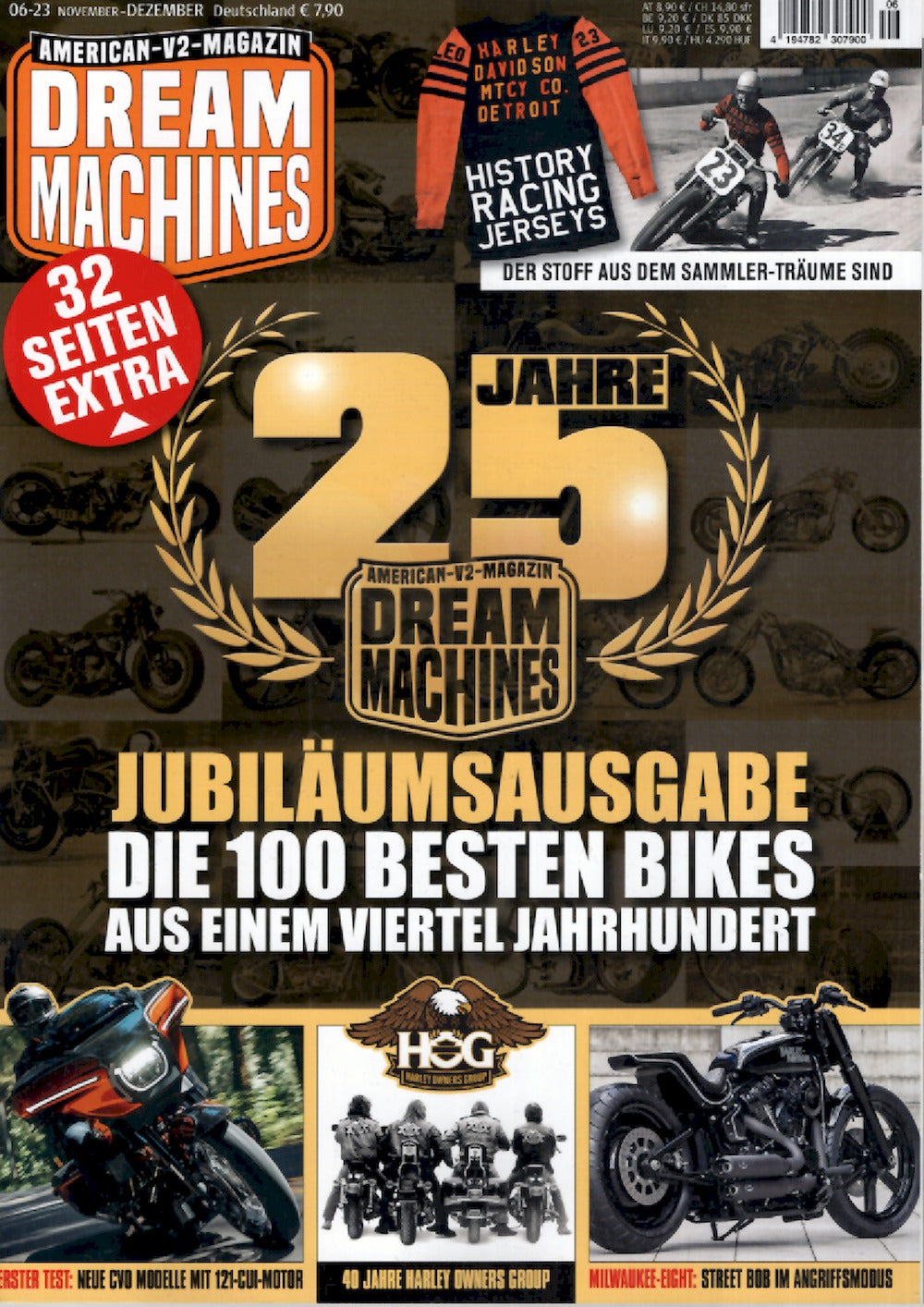 Dream Machines Magazin Deutschland 2023-06 Harley Davidson Milwaukee Eight