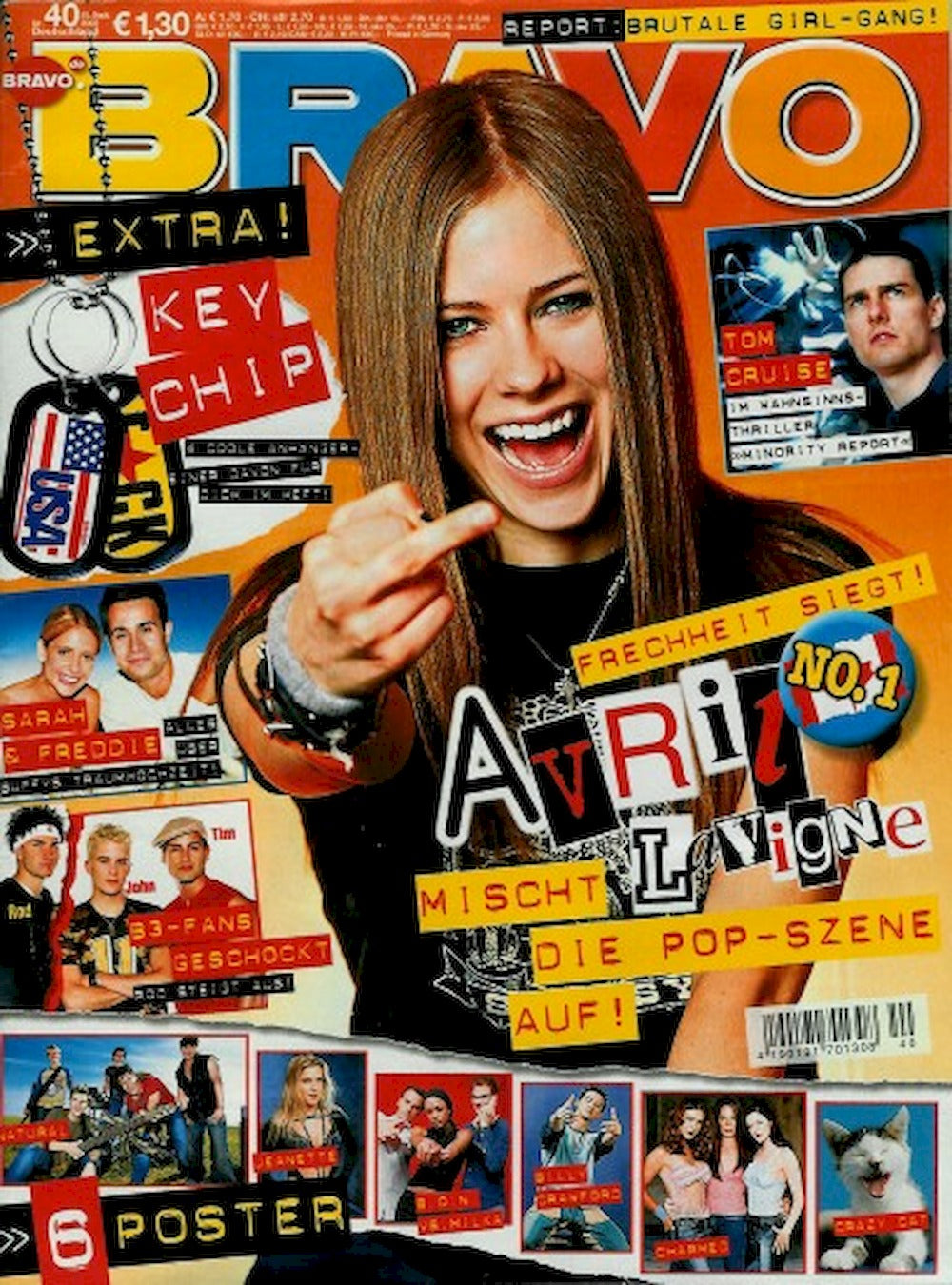 Bravo Magazin Deutschland 2002-40 Avril Lavigne Jeanette Cruise