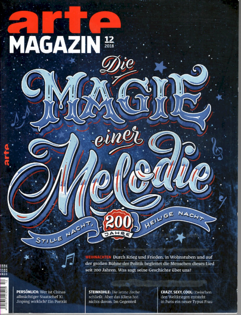 Arte Magazin Deutschland 2018-12 Stille Nacht Heilige Nacht