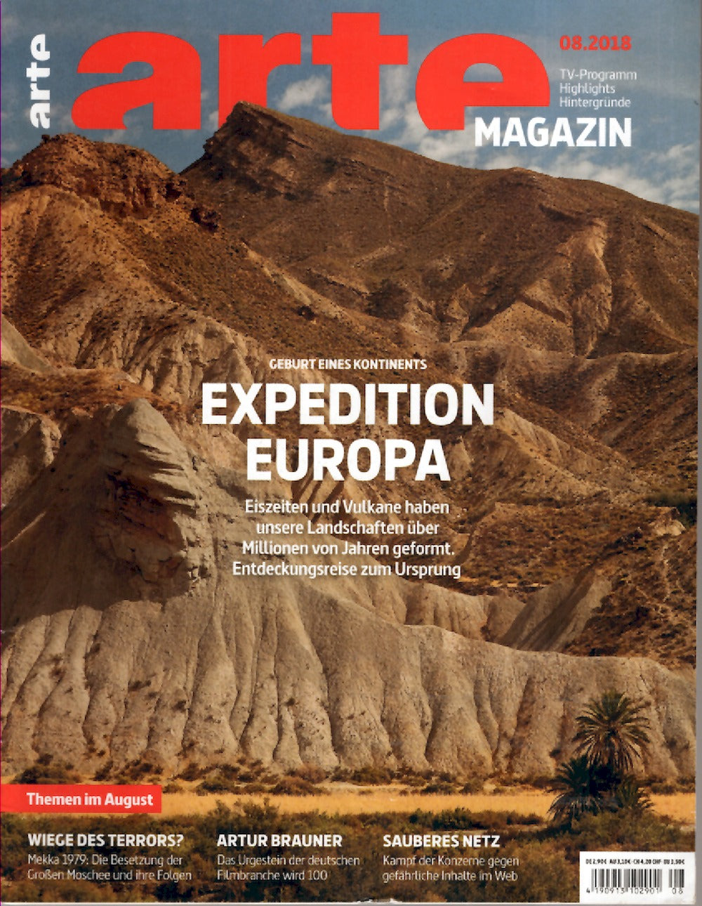 Arte Magazin Deutschland 2018-08 Europe Artur Brauner