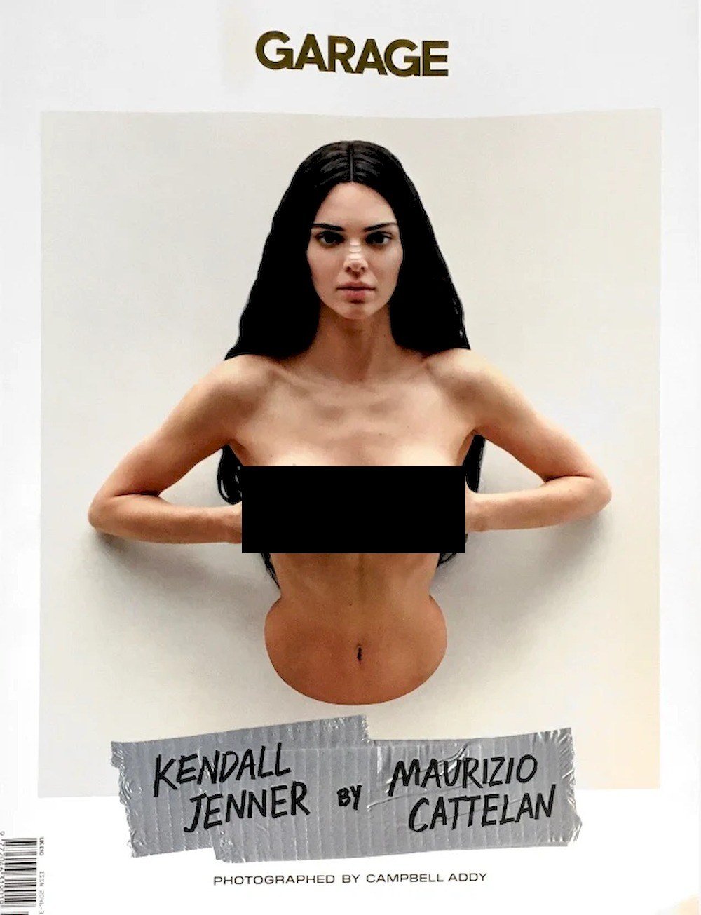 Garage Magazine UK 2020 #18 Kendall Jenner Maurizio Cattelan Édition originale