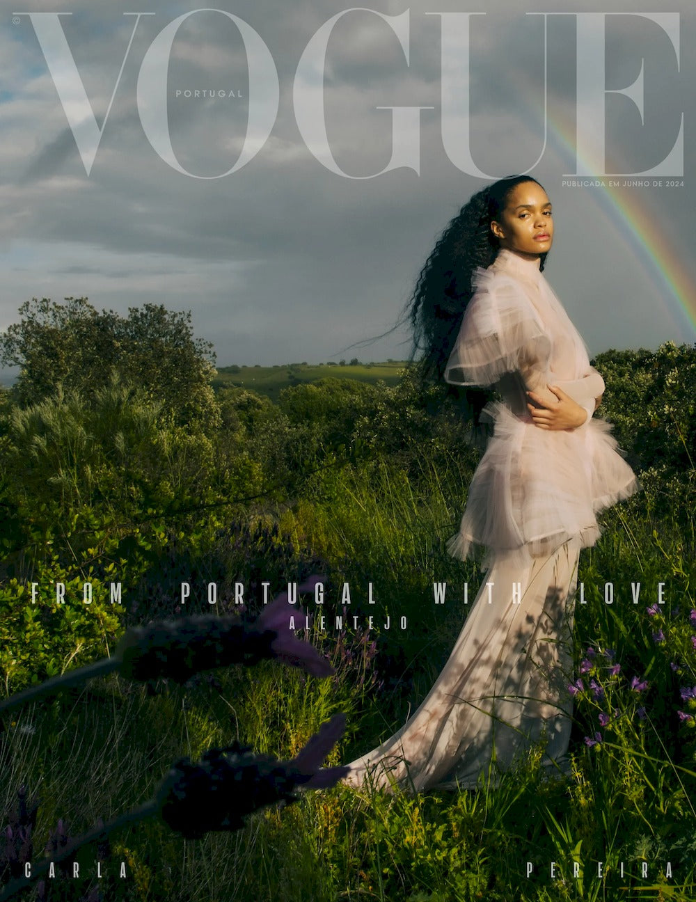 Vogue Magazine Portugal 2024-06 Carla Pereira Édition originale