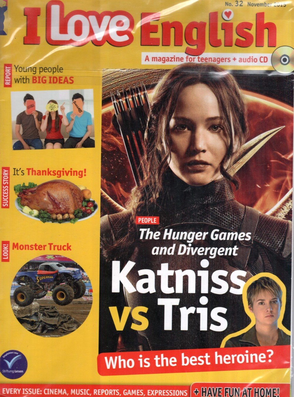 I Love English Magazin Deutschland 2015 Jennifer Lawrence