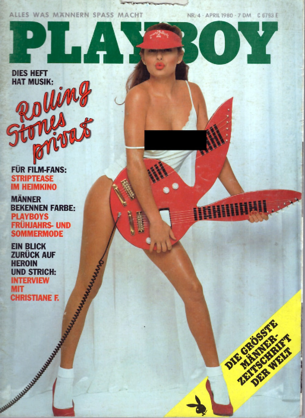 Playboy Magazin Deutschland 1980-04 Michaela Krüger