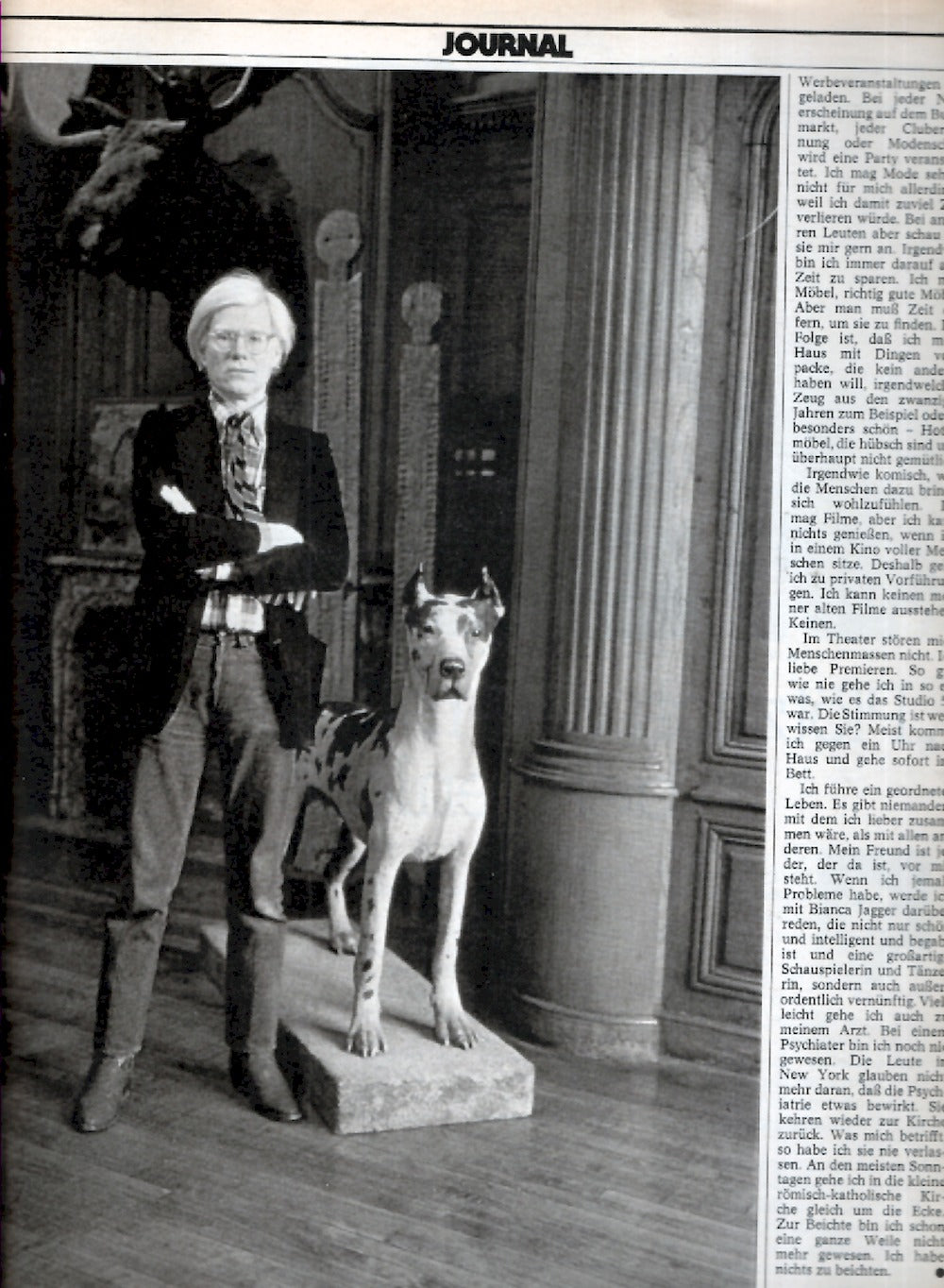 Zeit Magasin Tyskland 1980-33 Andy Warhol