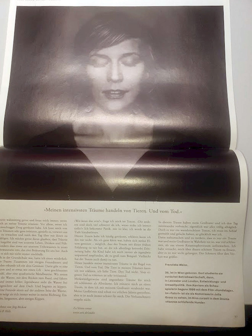 Zeit Magazin Deutschland 2016-27 Franziska Weisz