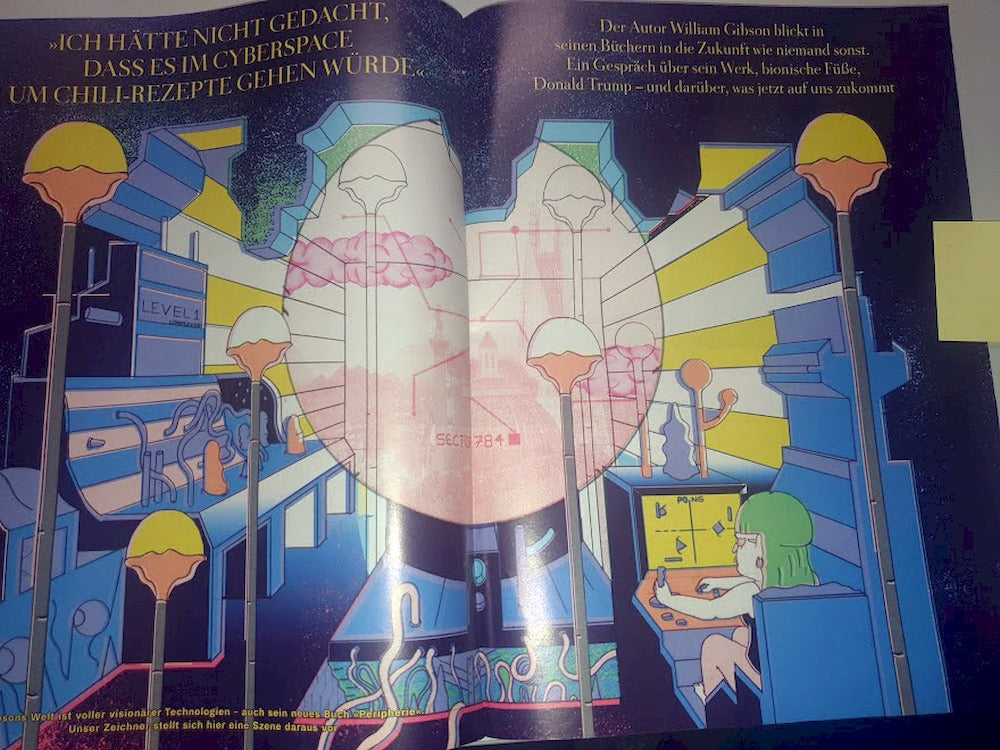 Zeit Magazin Deutschland 2017-03 William Gibson