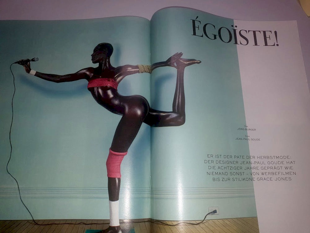 Zeit Revista Alemanha 2008-38 Jean-Paul Goude Grace Jones