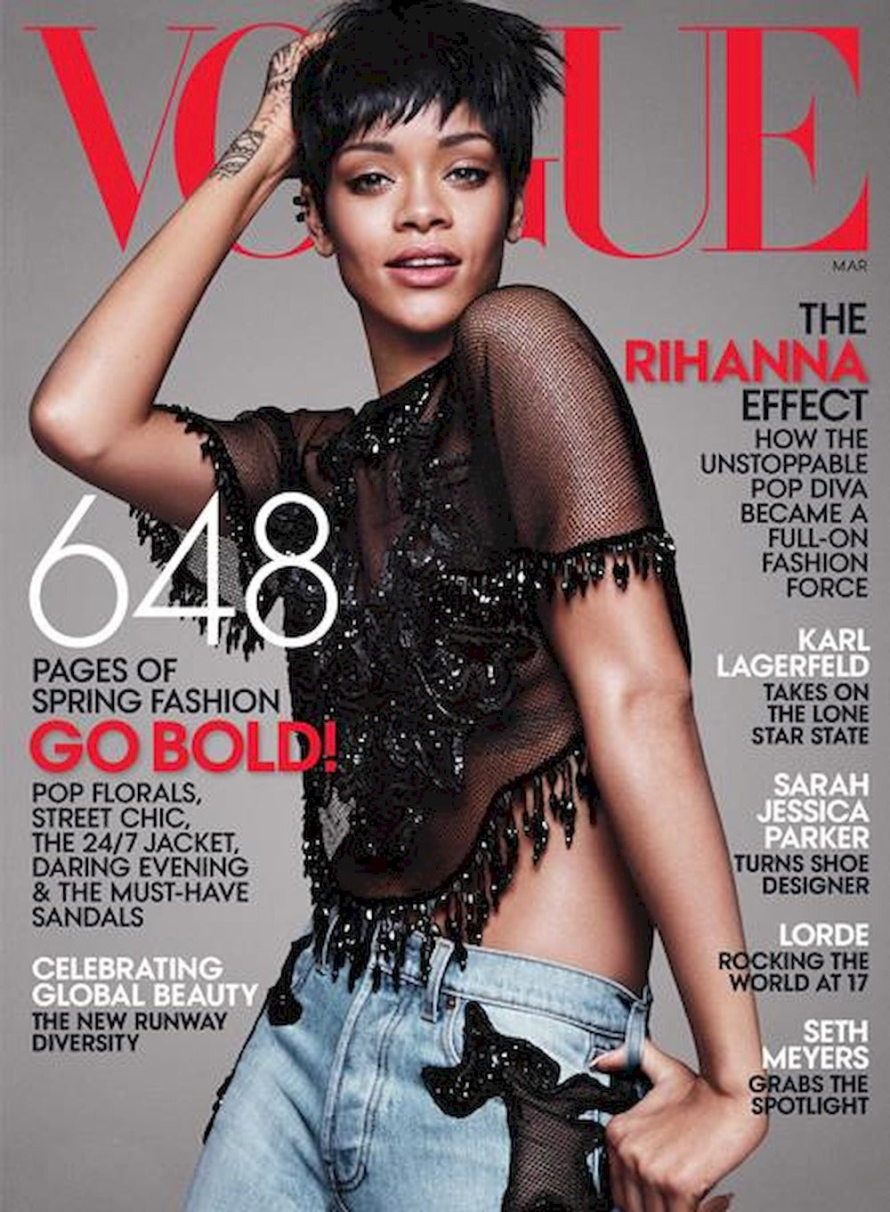 Vogue Revista USA 2014-03 – Rihanna – Edição original