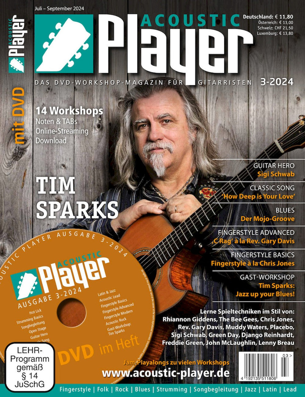 Acoustic Player Lehti Saksa 2024-03 Tim Sparks