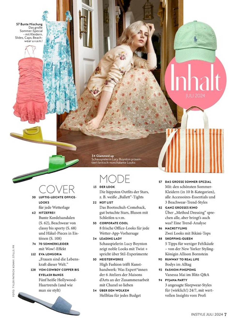 InStyle Magazin Deutschland 2024-07 Eva Longoria