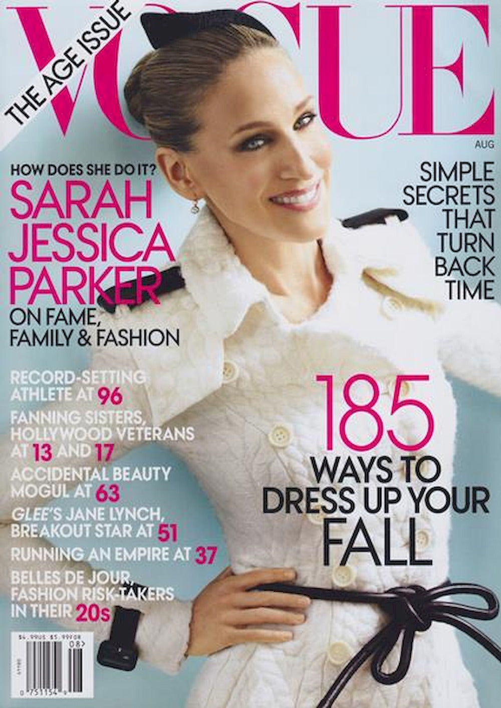 Vogue Magasin USA 2011-08 – Sarah Jessica Parker – Originaludgave