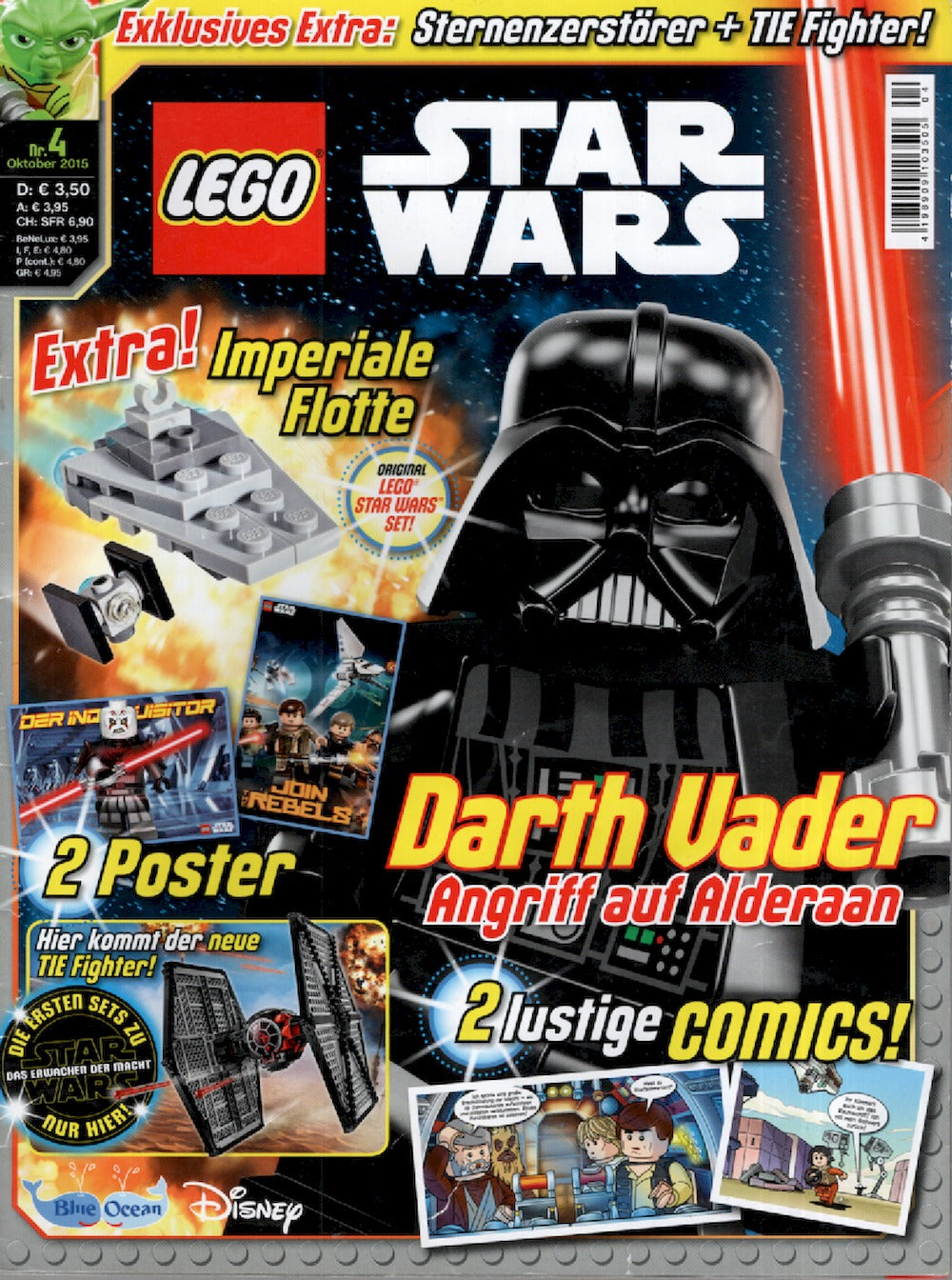 Lego Star Wars Magazin Deutschland 2015 #4 Darth Vader